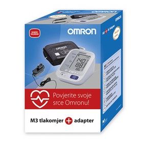 Omron M3 digitalni tlakomjer + adapter