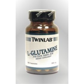 L-Glutamin - kapsule - TWINLAB