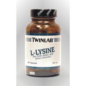 L-Lizin - kapsule - TWINLAB